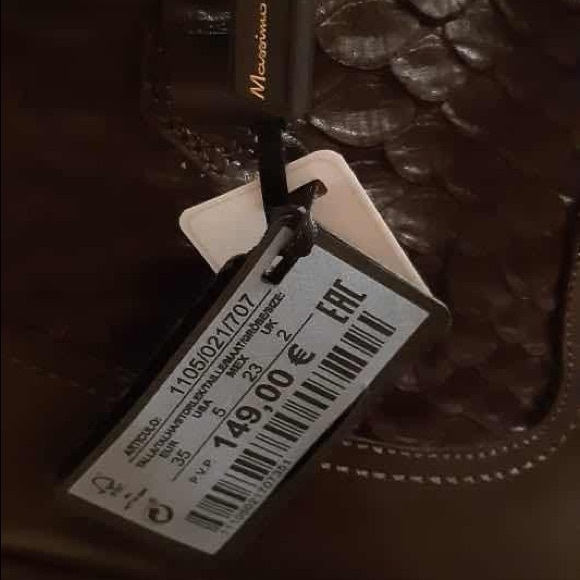 NWT. Ladies Ankle Boots. Massimo Dutti Cowboy Ankle Boots. Size 10 - Picture 3 of 8